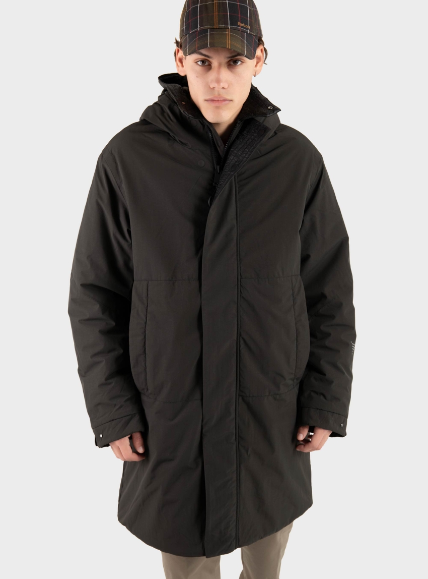 Krakatau SCHORL Long Parka - Dark Green