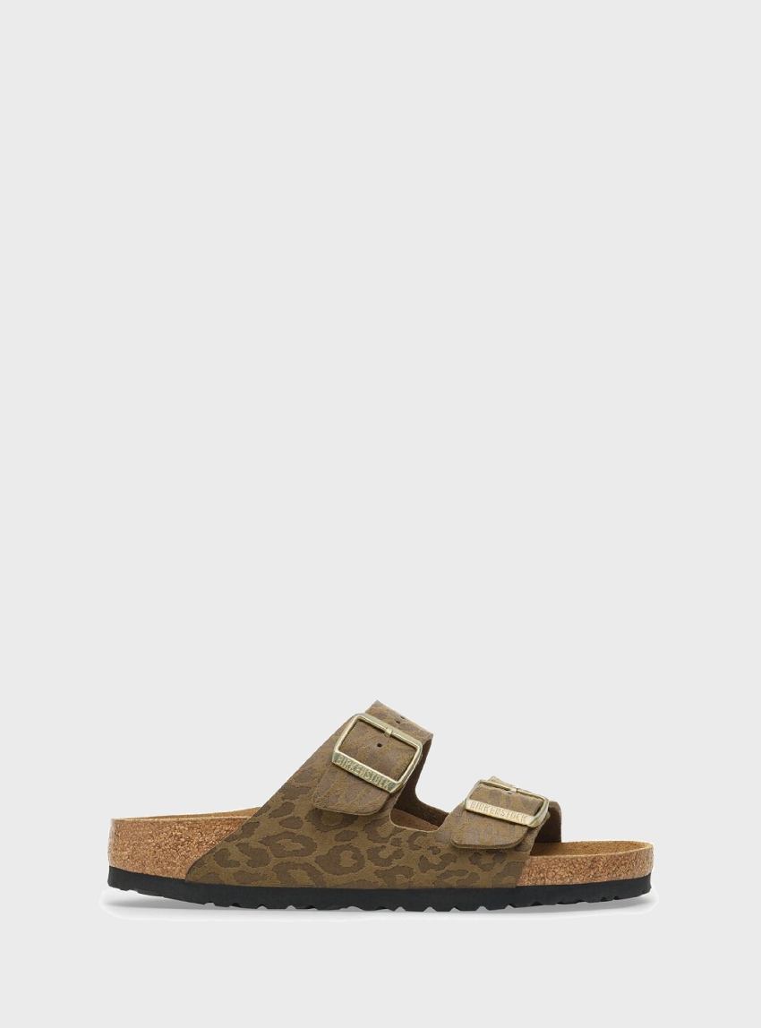 Birkenstock Arizona Bs Regular Fit Sandals - Khaki