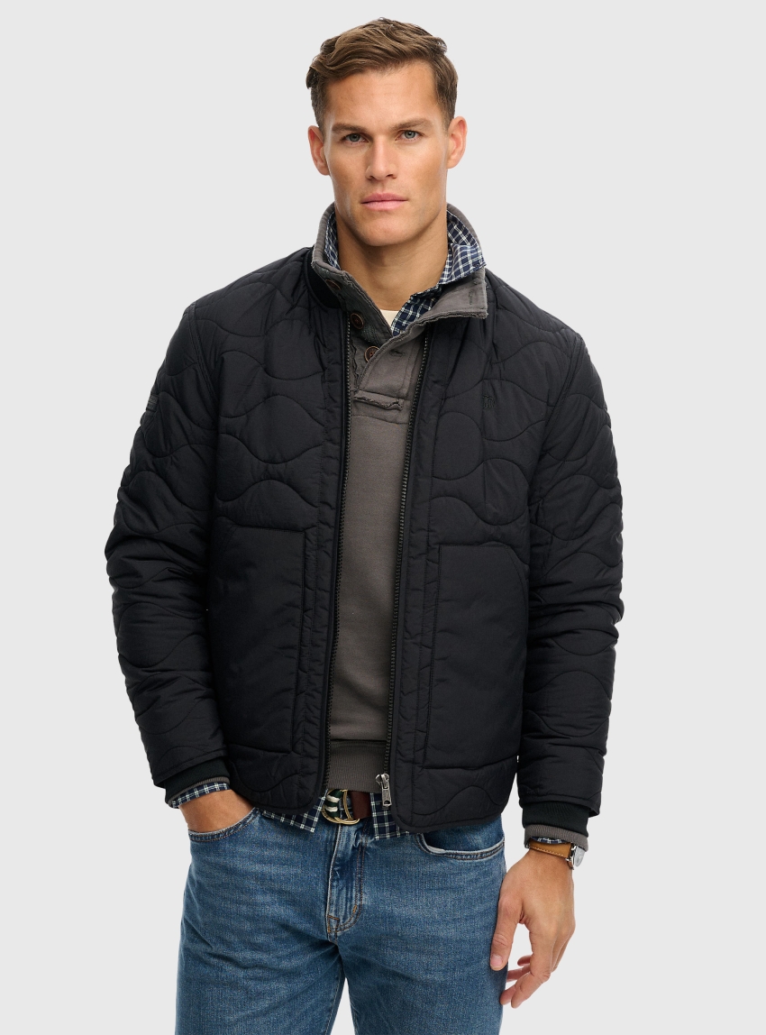 Superdry Military Liner Jacket - Jet Black
