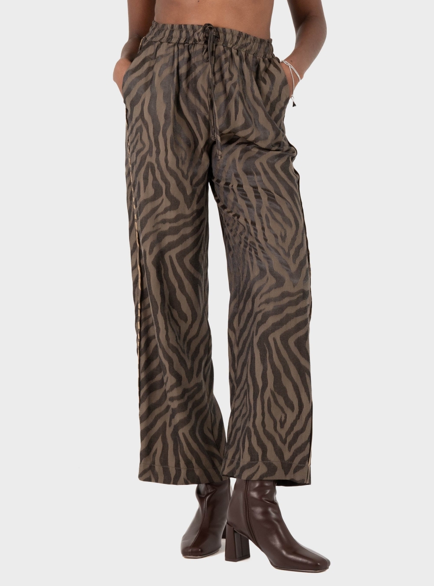 Black & Black  PANTS - Black