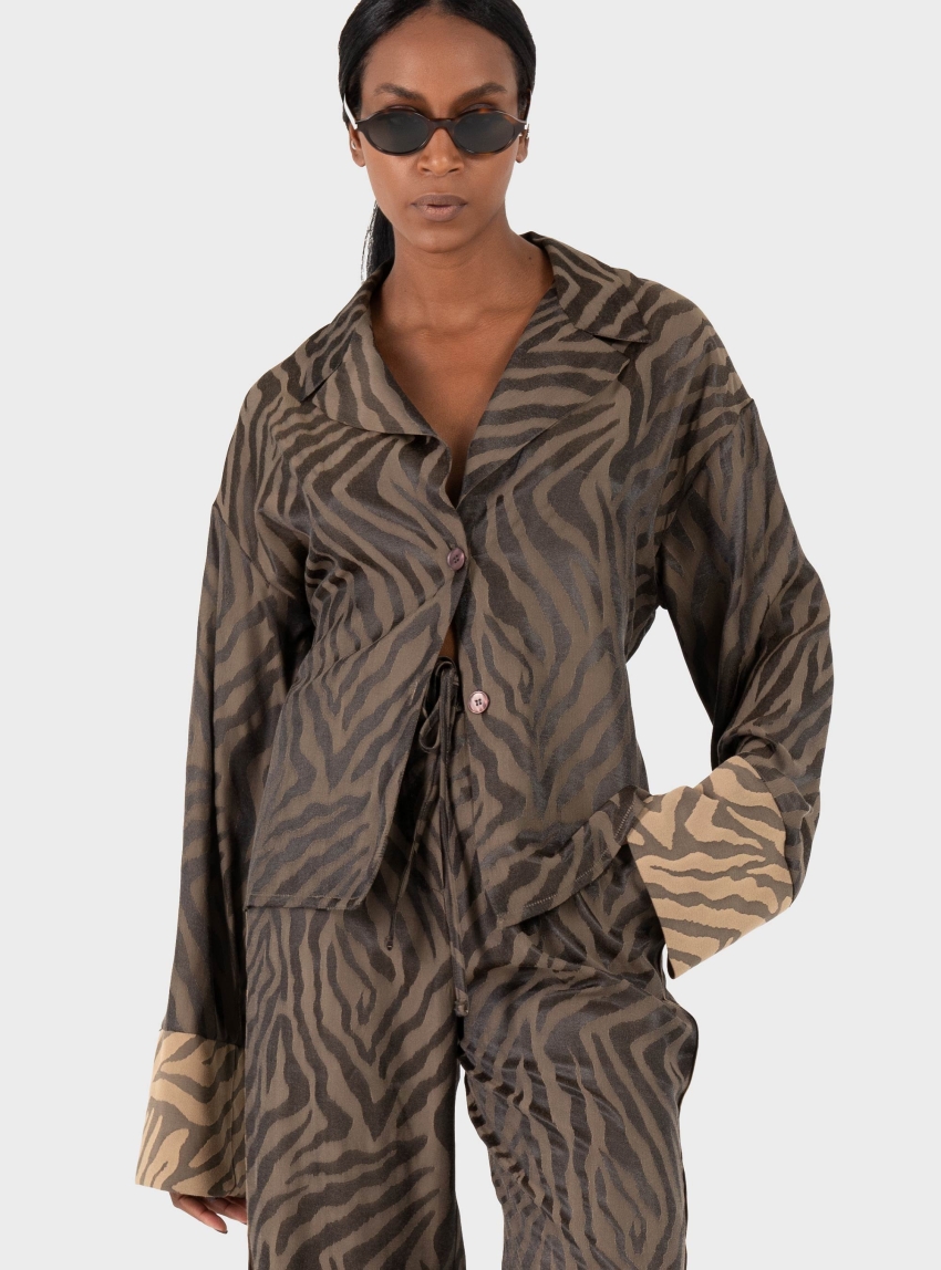 Black & Black  SHIRT - Black