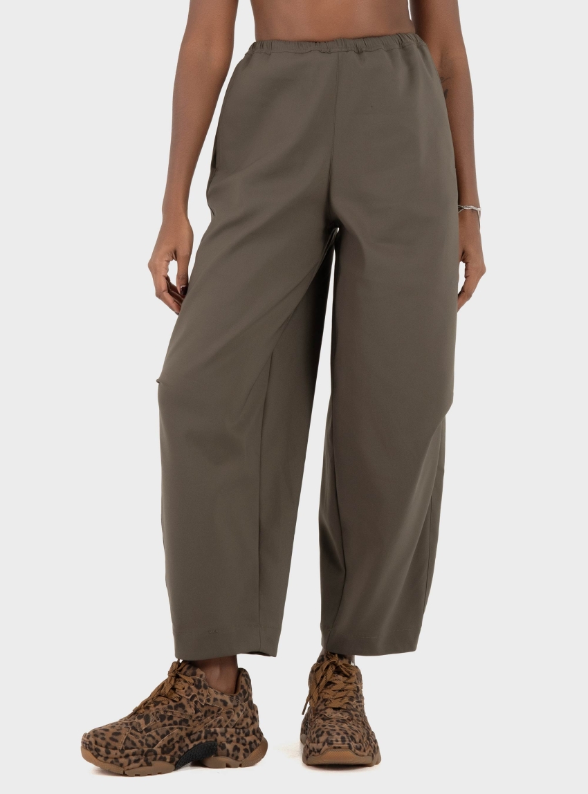 Black & Black  Trousers - Khaki