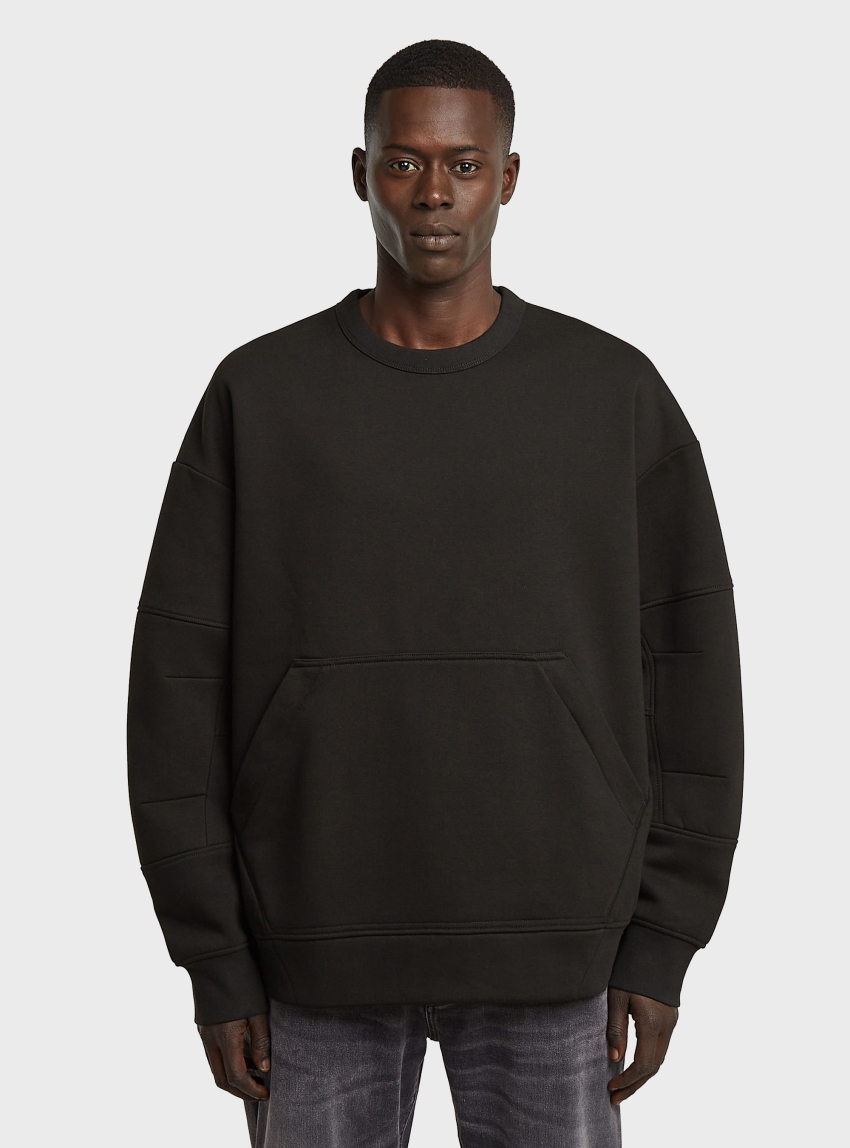 G-Star Constructed Loose Sweater - Black