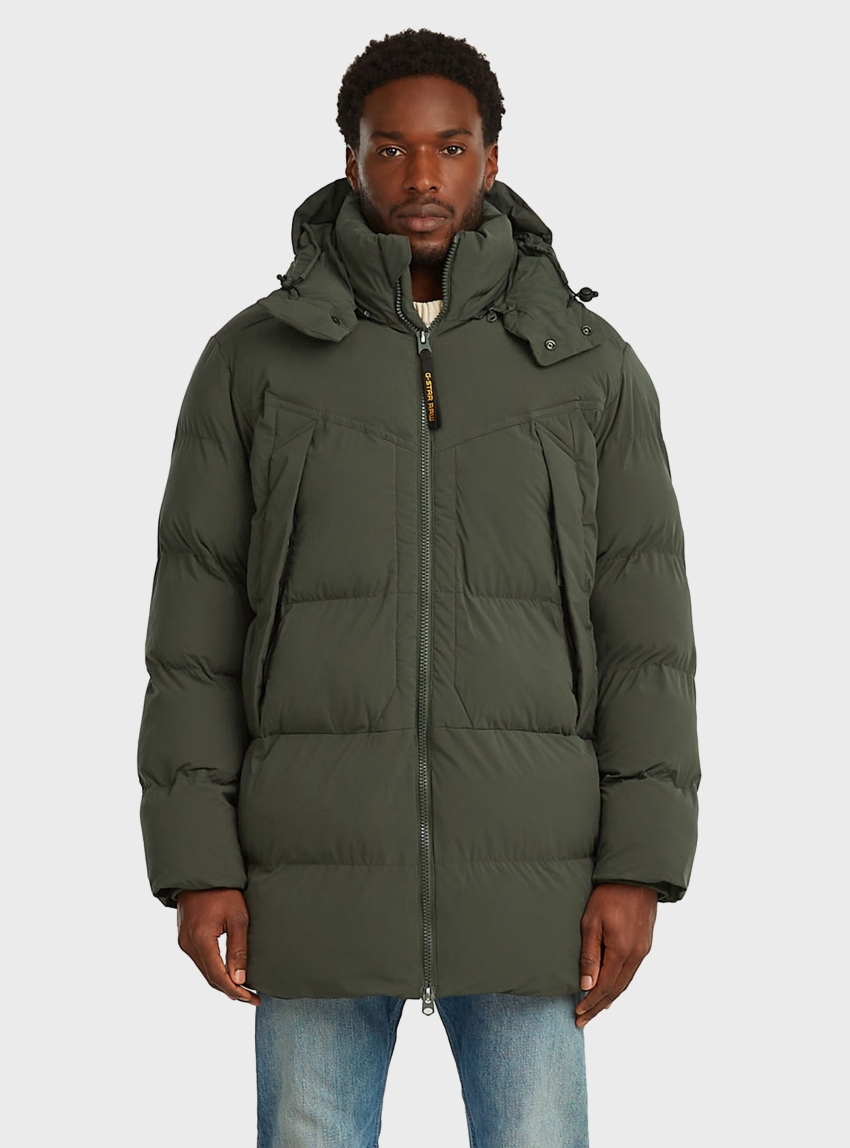 G-Star G-Whistler Padded Hooded Parka 2.0 - Dark Grey