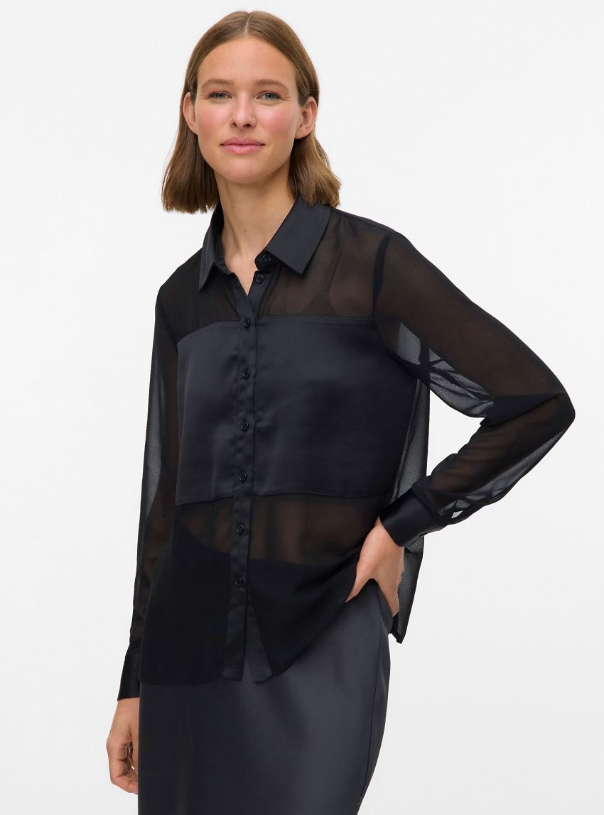 Vero Moda Hallie Shirt - Black