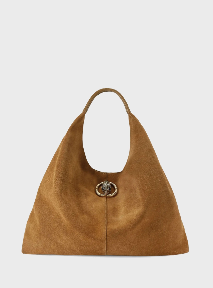 Kurt Geiger Chelsea Large Slouch Hobo Bag - Tan
