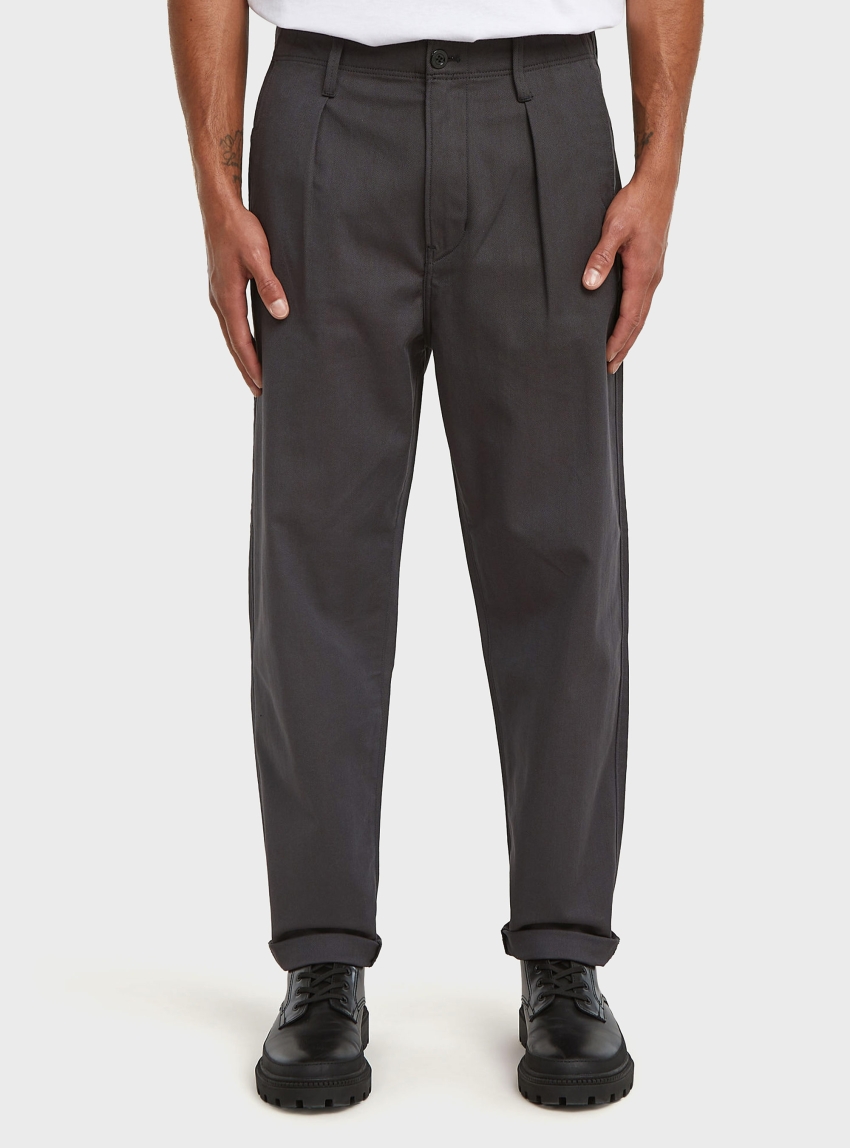 G-Star Pleated Chino Relaxed Tapered - Blue-Black