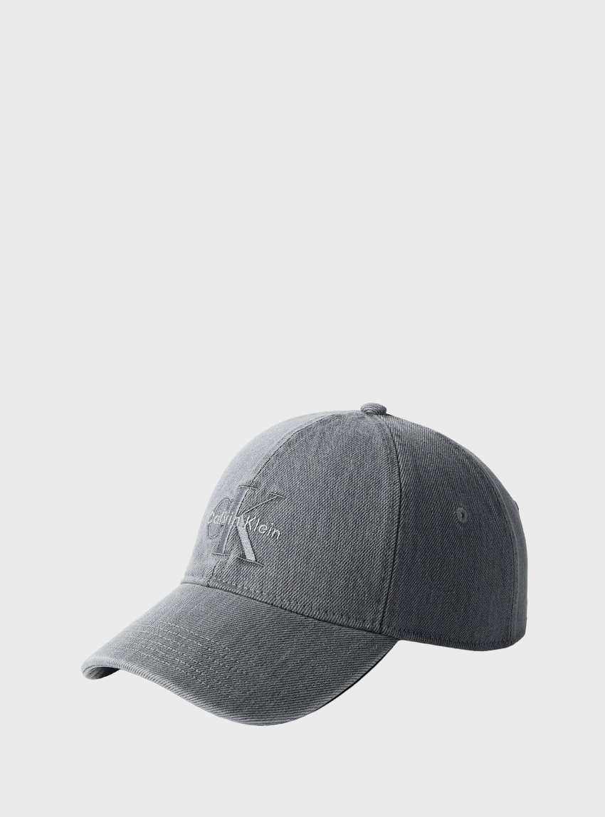 Calvin Klein Embroidered Logo Baseball Cap - Dark Grey