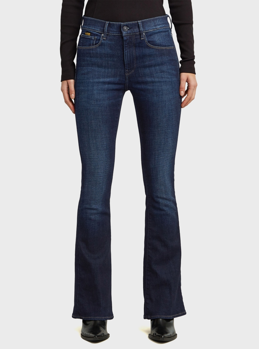 G-Star 3301 Flare Jeans - Dark Aged Denim