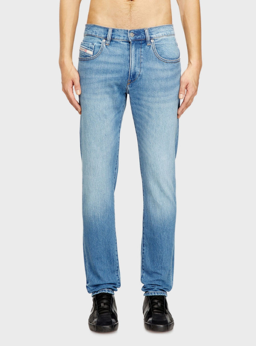 Diesel Slim Jeans 2019 D-Strukt 0ADBK - Light Aged Denim