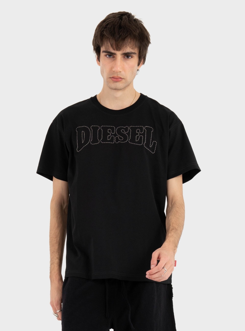 Diesel T-Norm-V10 T-Shirt - Black