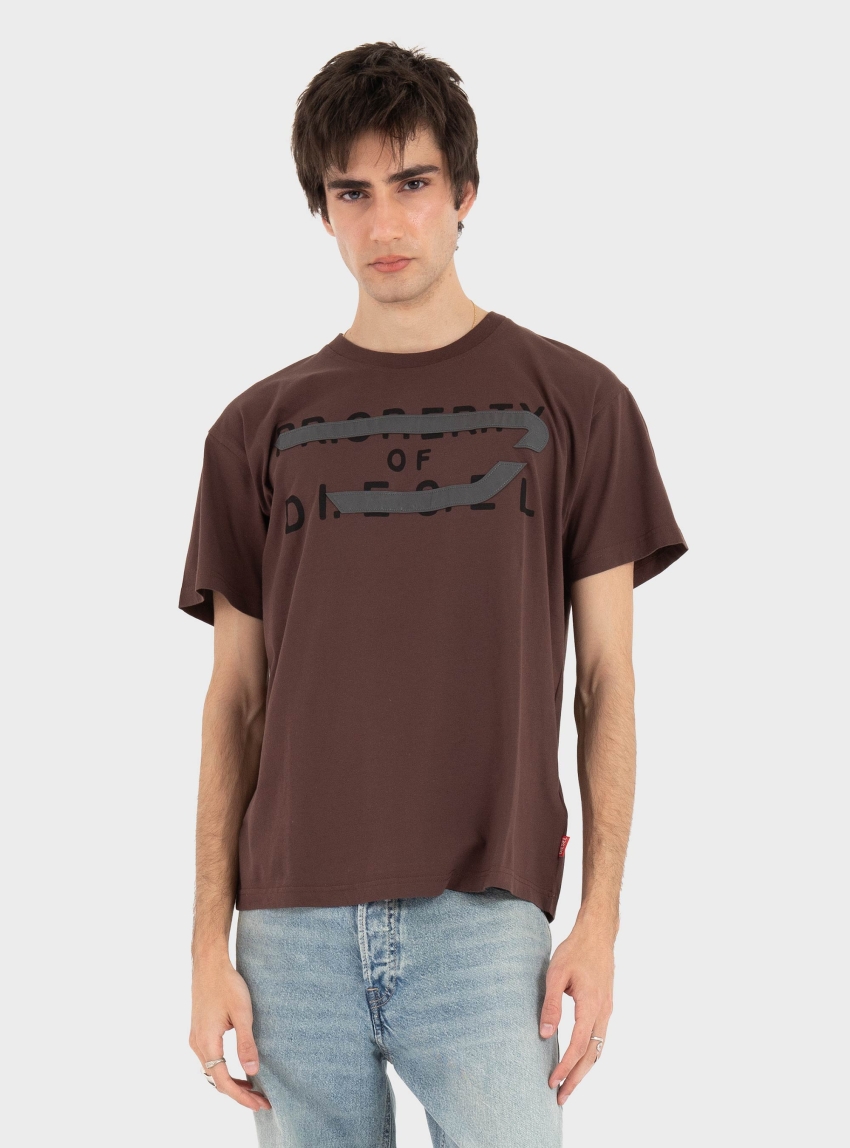 Diesel T-Norm-V11 T-Shirt - Brown