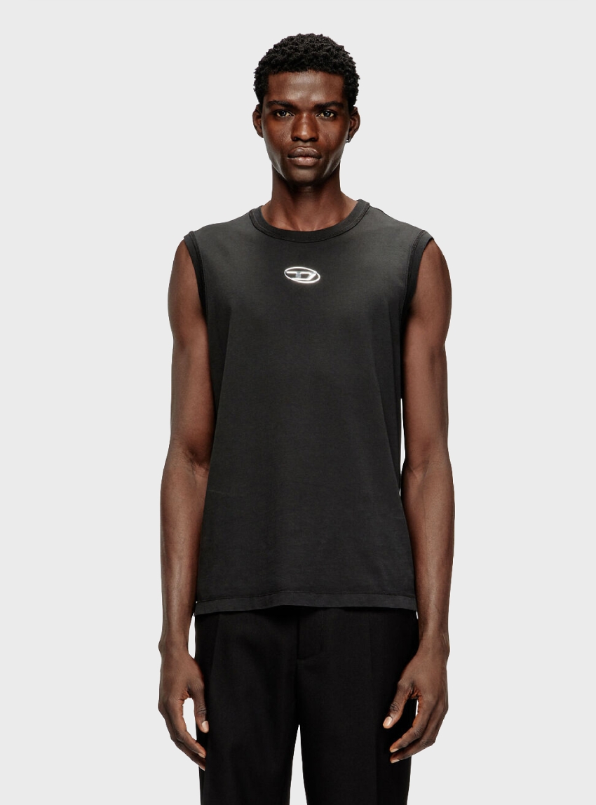 Diesel T-Bisco-Iod Tank Top - Black