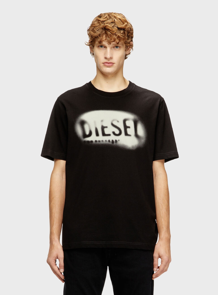 Diesel T-Adjust-V2 T-Shirt - Black