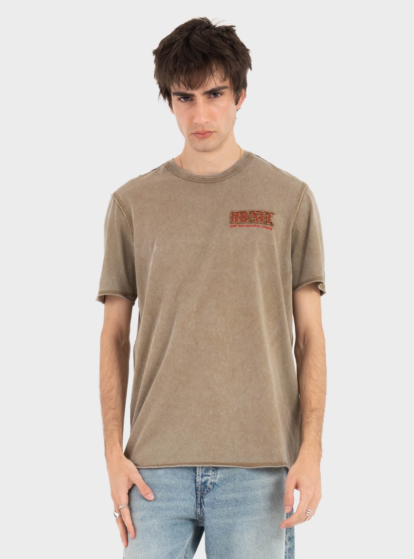 Diesel T-Rawjust-V1 T-Shirt - Beige