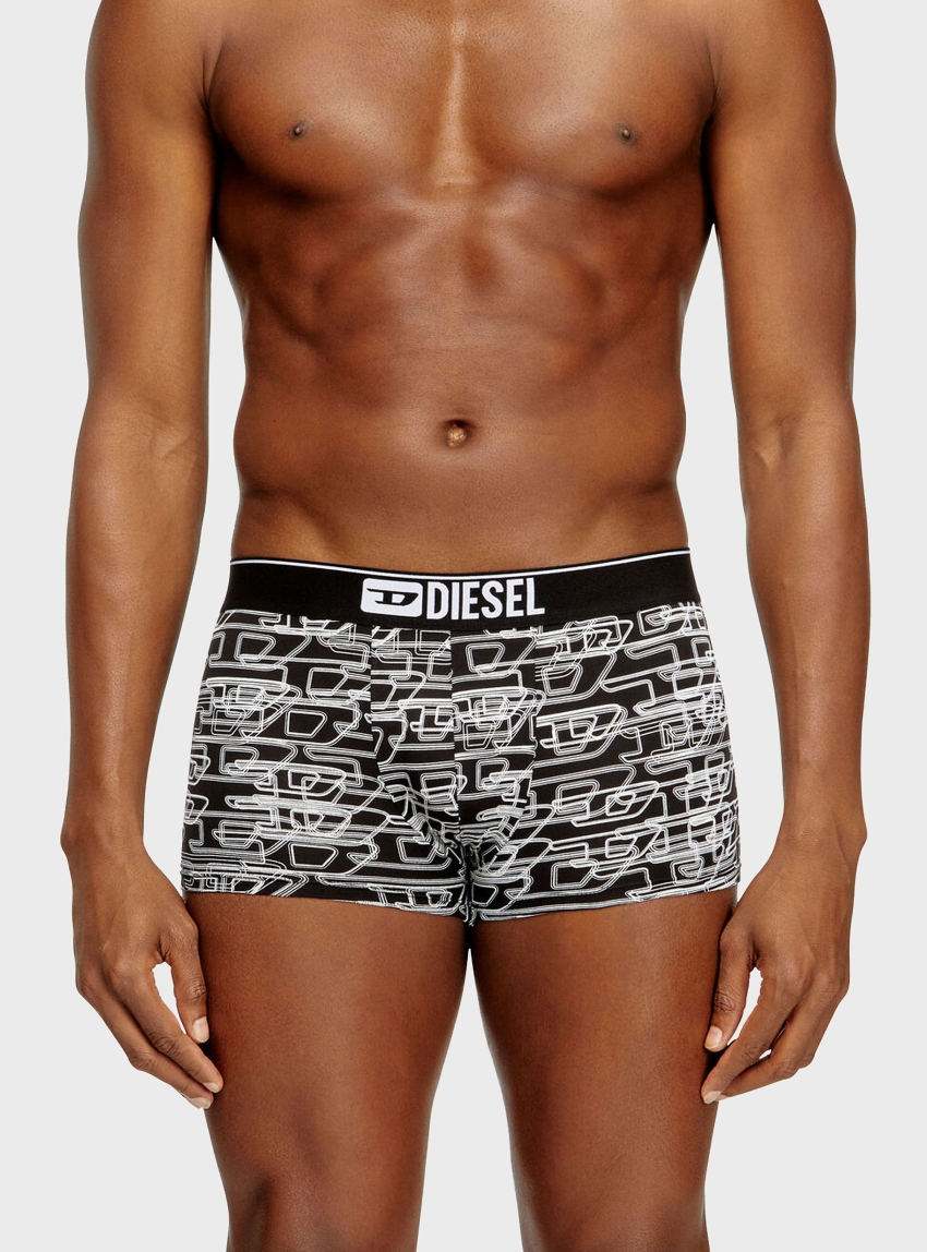 Diesel Damien-D-Box-3Pack Boxer-Shorts - Black