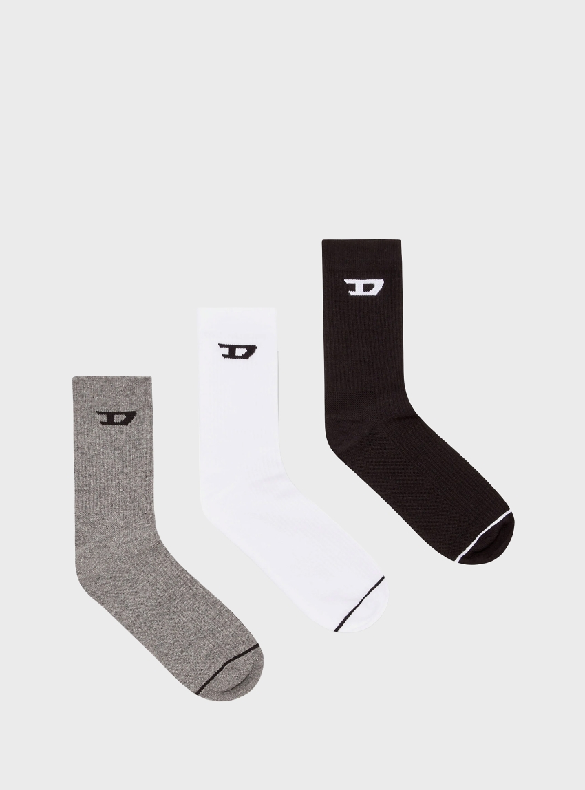 Diesel Skm-D-Tennis-Crew-17,5 Socks - Multi Colors