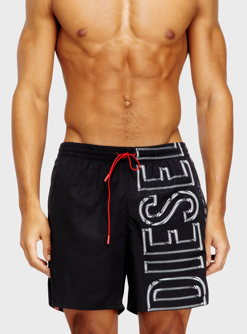 Diesel Soccer-41-D-Core Boxer-Shorts - Black