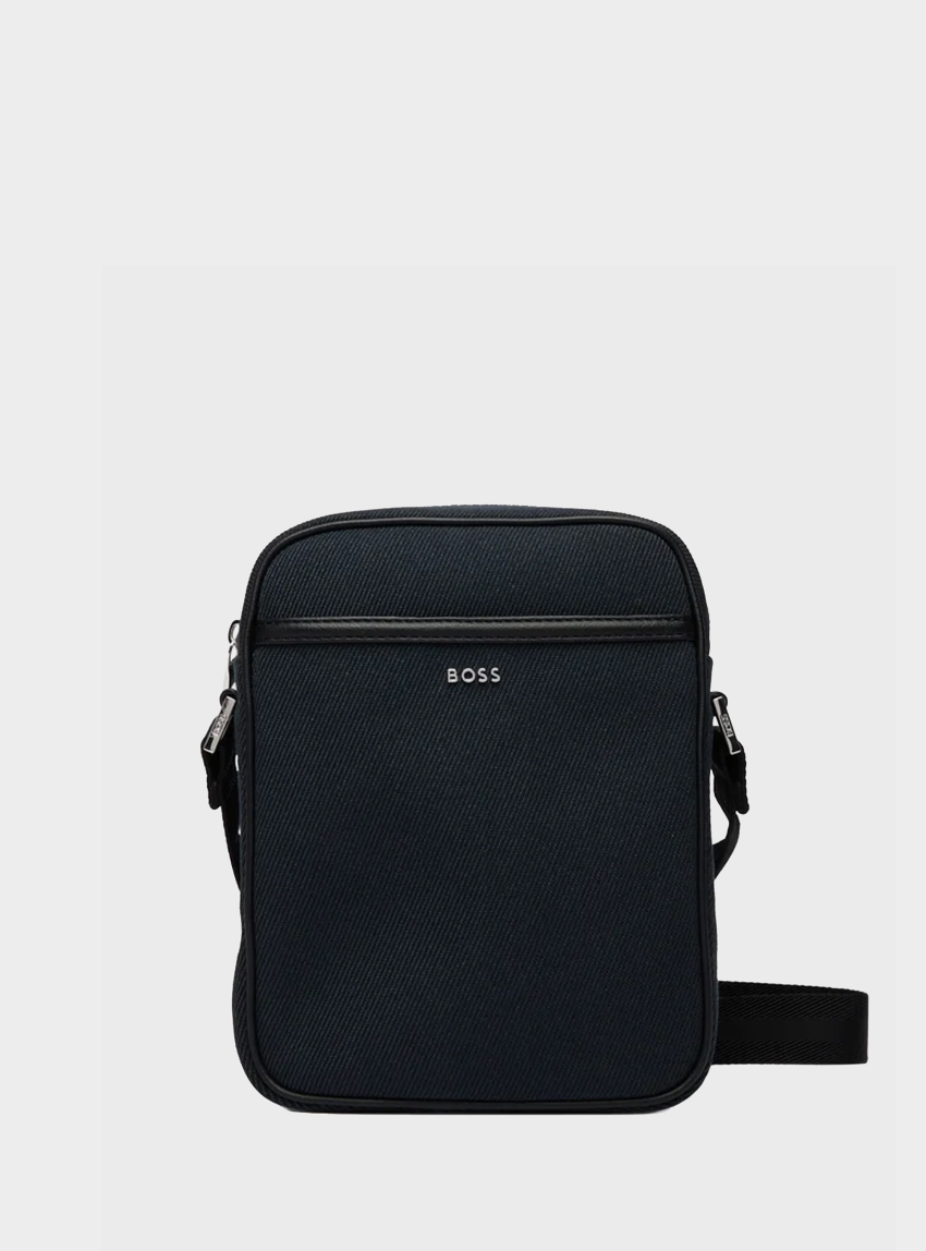 BOSS Bag Dakkar_NS Zip - Dark Blue