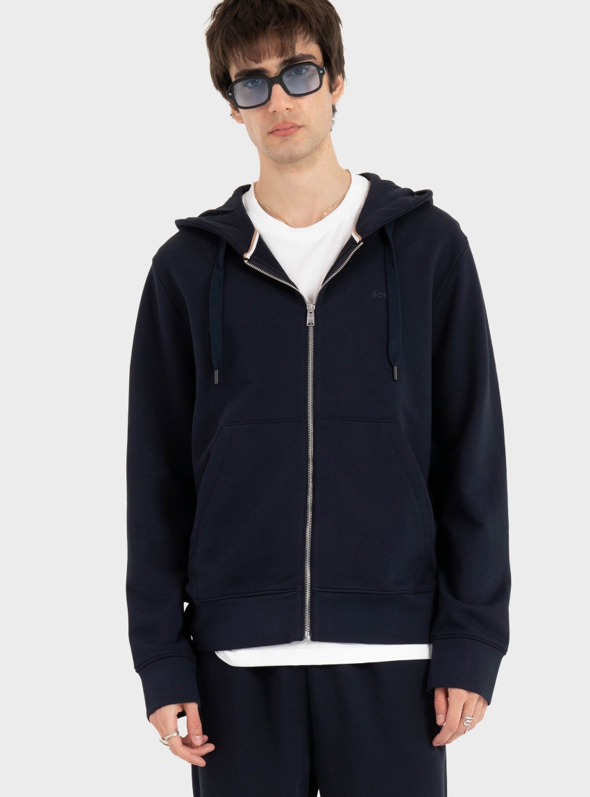 BOSS Regular Fit Hoodie H-Spence 15 - Dark Blue