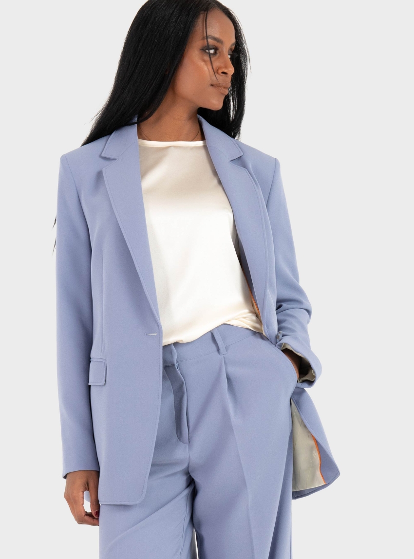BOSS Regular Fit Blazer C_Jabla3 - Sky Blue