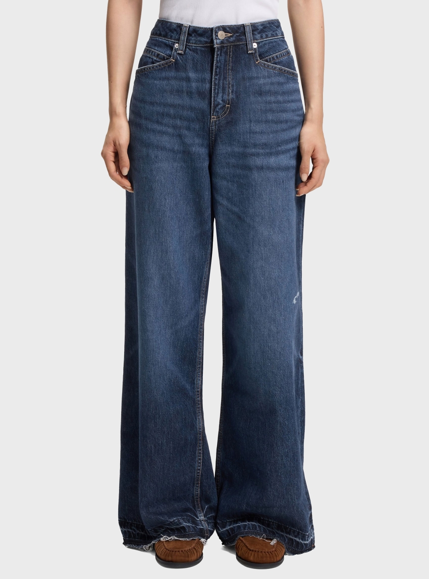 BOSS Relaxed-Fit Jeans  C_SLOUCHY MR 1.0 - Dark Aged Denim