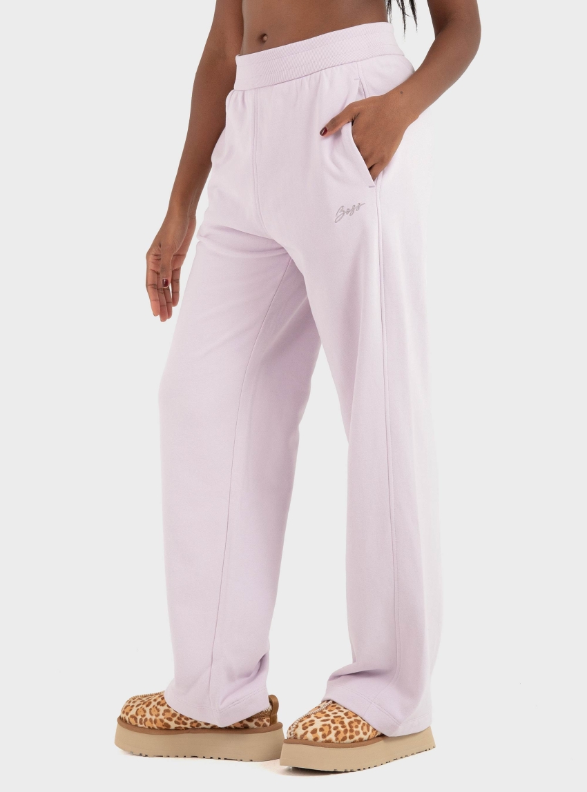 BOSS Relaxed-Fit  Tracksuit Bottoms  C_Endless - Lilac