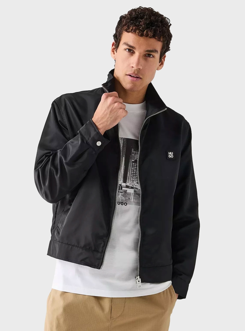 HUGO Jacket Bapono2611 - Black