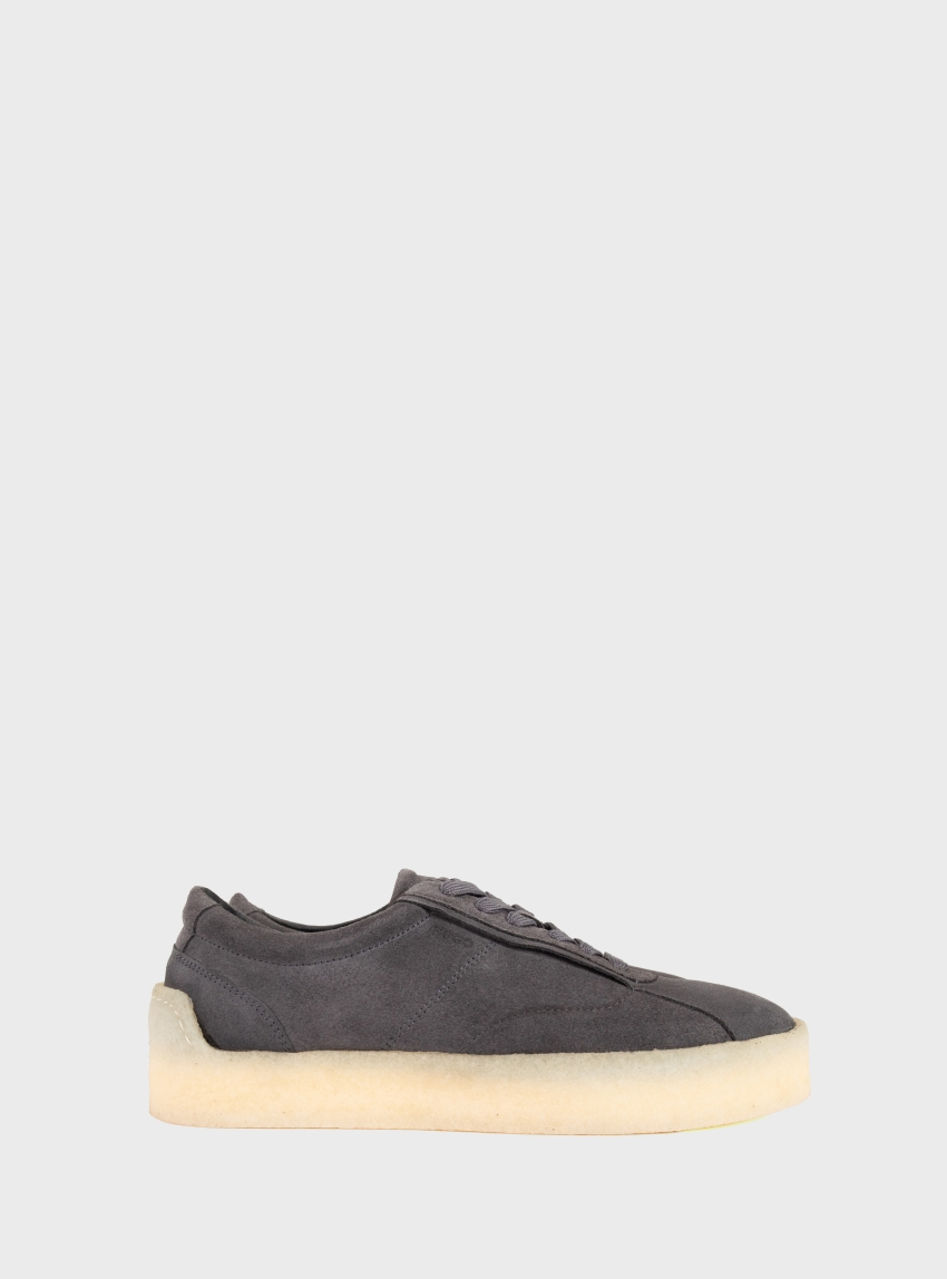 HUGO Suede Derby Shoes With Crepe Rubber Outsole Prodi-gy_derb_sd - Grey