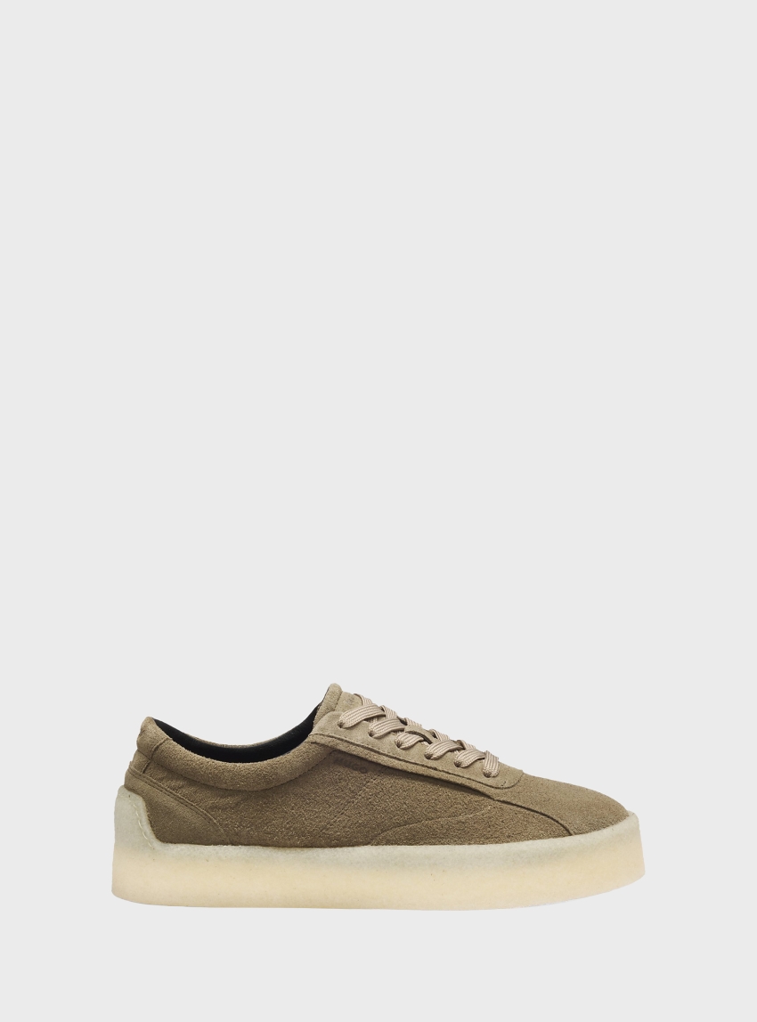 HUGO Suede Derby Shoes With Crepe Rubber Outsole Prodi-gy_derb_sd - Beige