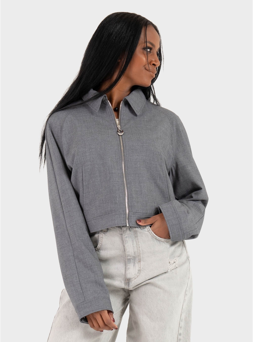 HUGO Short Blazer Amenisa-1 - Grey