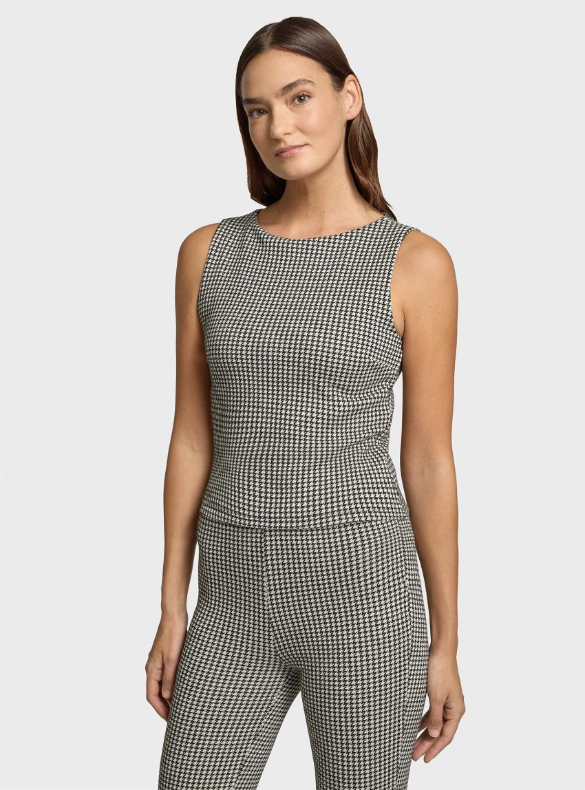 HUGO Slim Fit Top Darosetta - Black