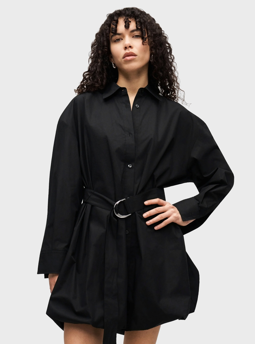 HUGO Belted Dress Kumira - Black