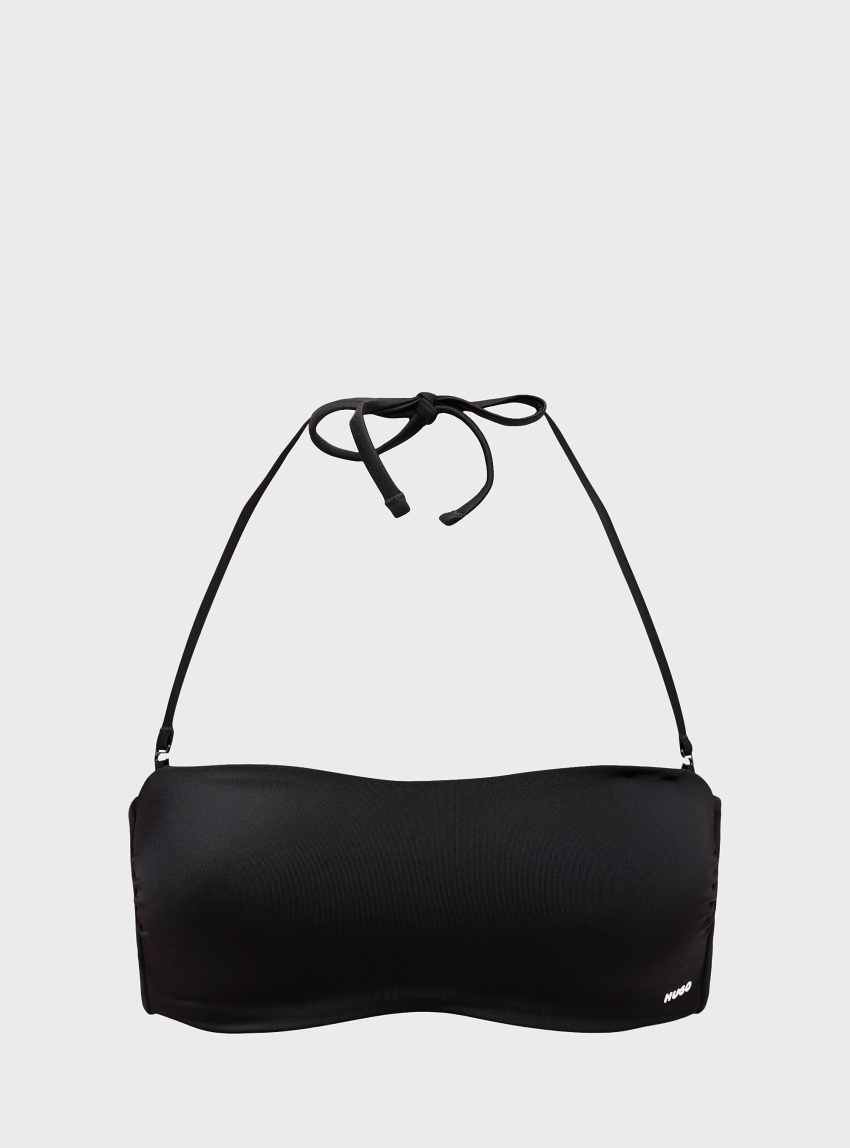HUGO Bandeau Bikini Top PURE - Black