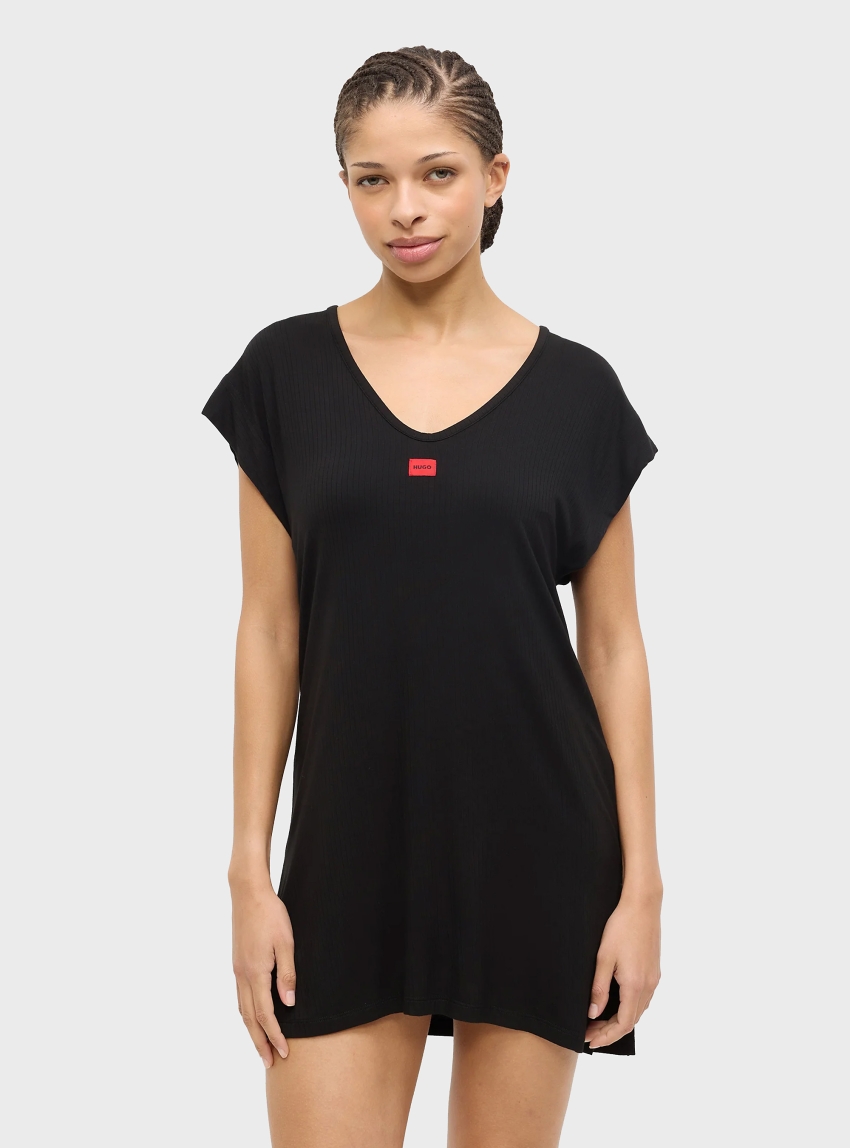 HUGO Beach Dress SIGNATURE - Black