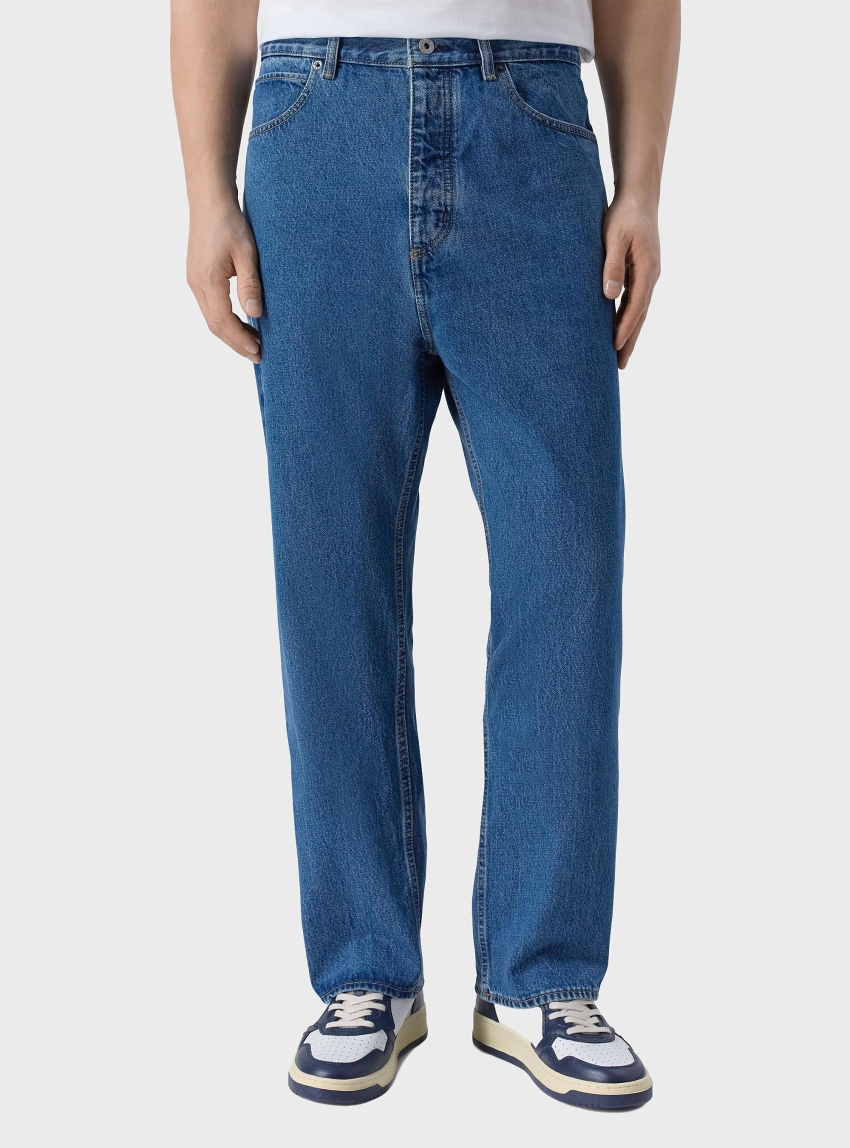 HUGO Baggy-Fit Jeans Nate - Medium Aged Denim