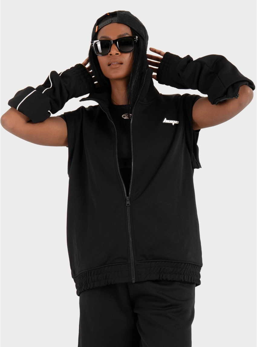 HUGO Tracksuit Jacket Dateam_B - Black