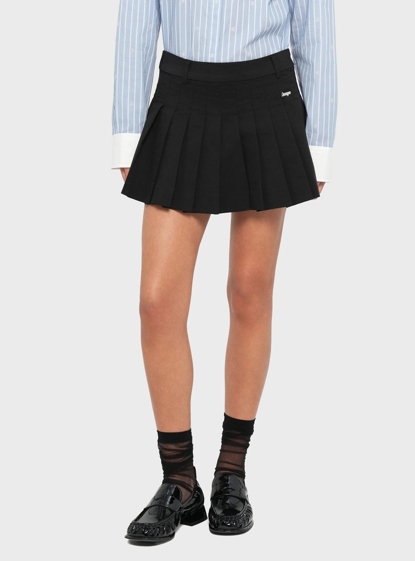 HUGO Short Skirt Remisea-1_B - Black