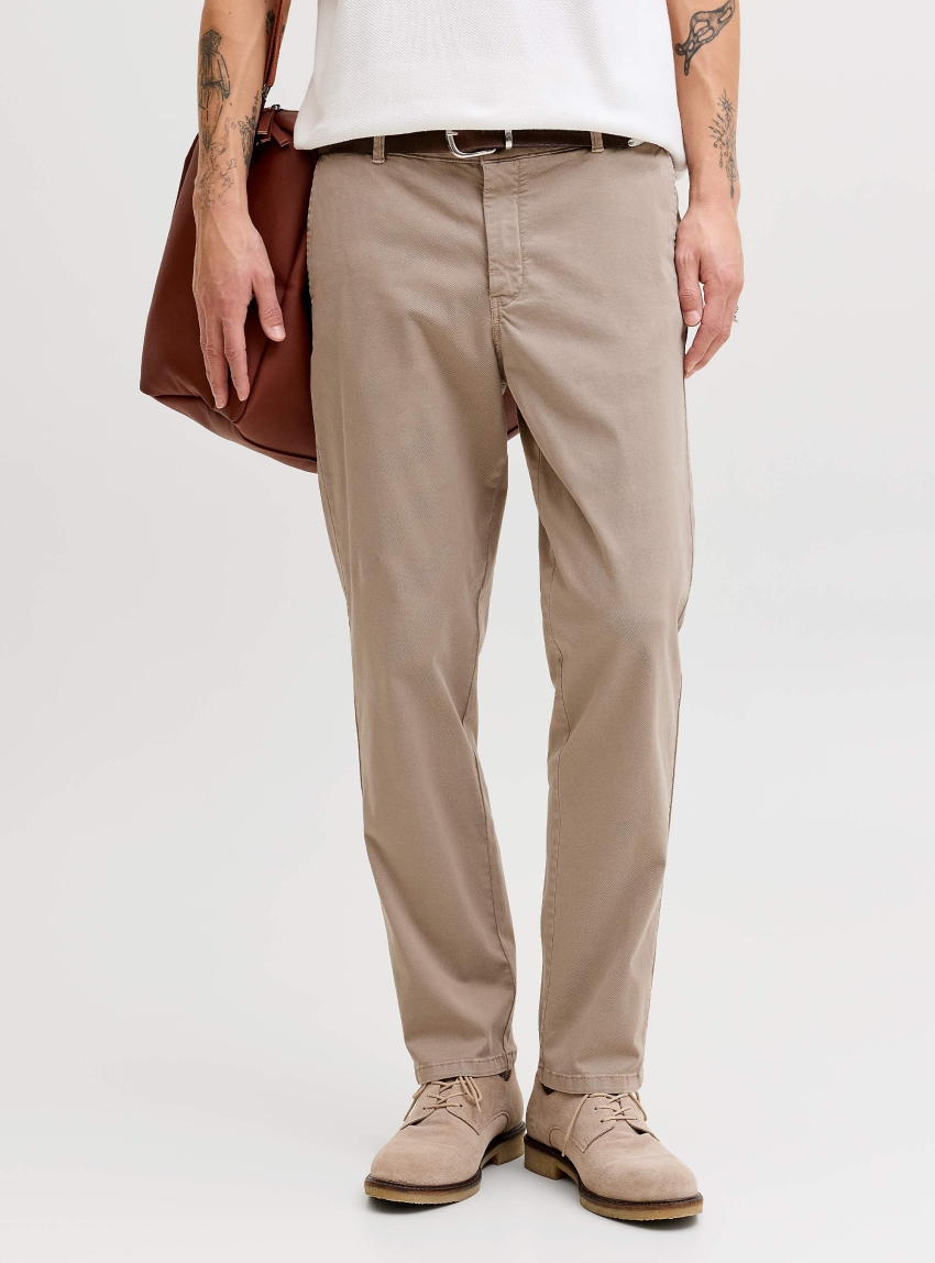 Jack & Jones Ollie Vance Regular Fit Chinos - Beige