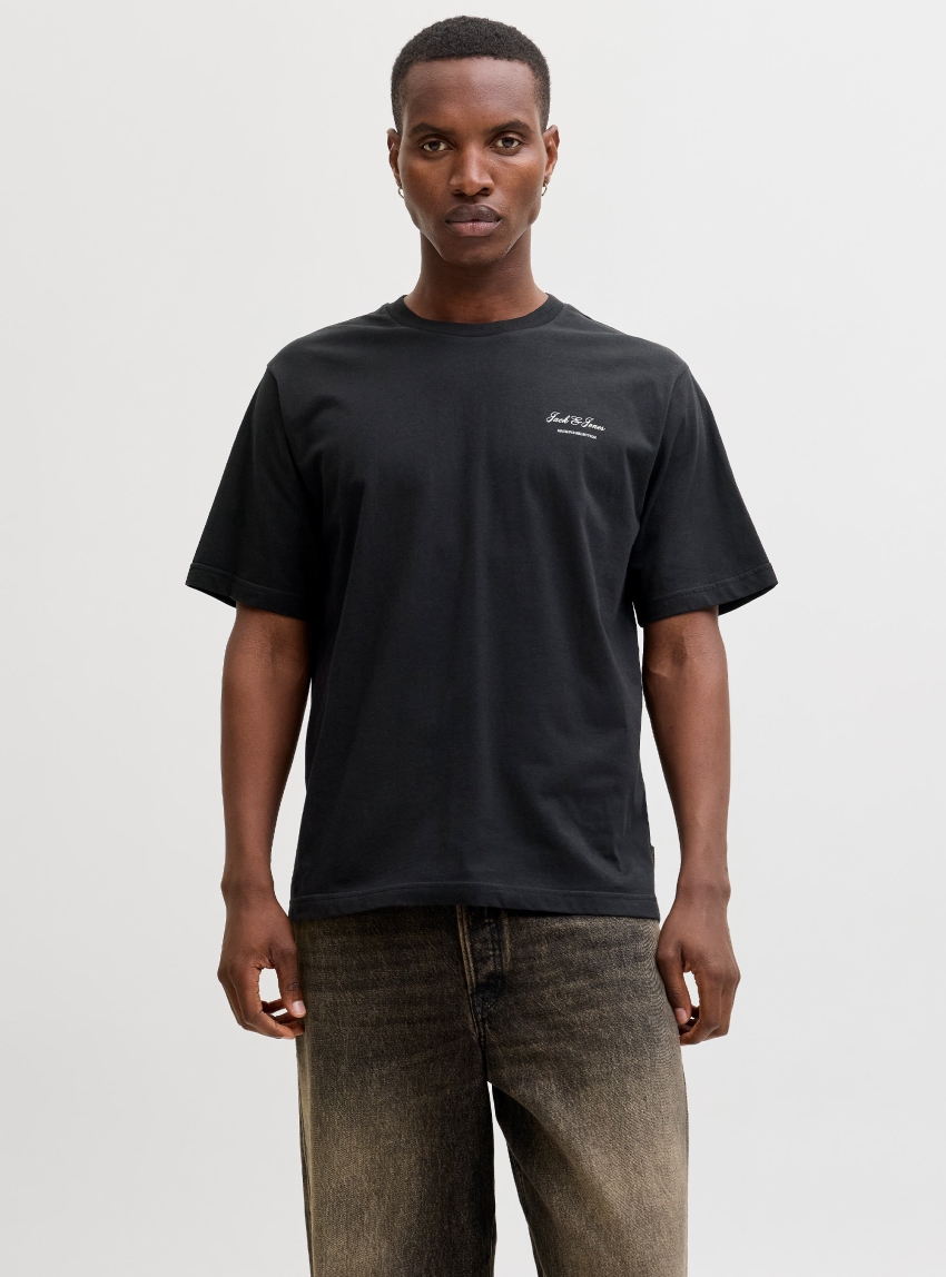 Jack & Jones Archive Graphic Tee - Black