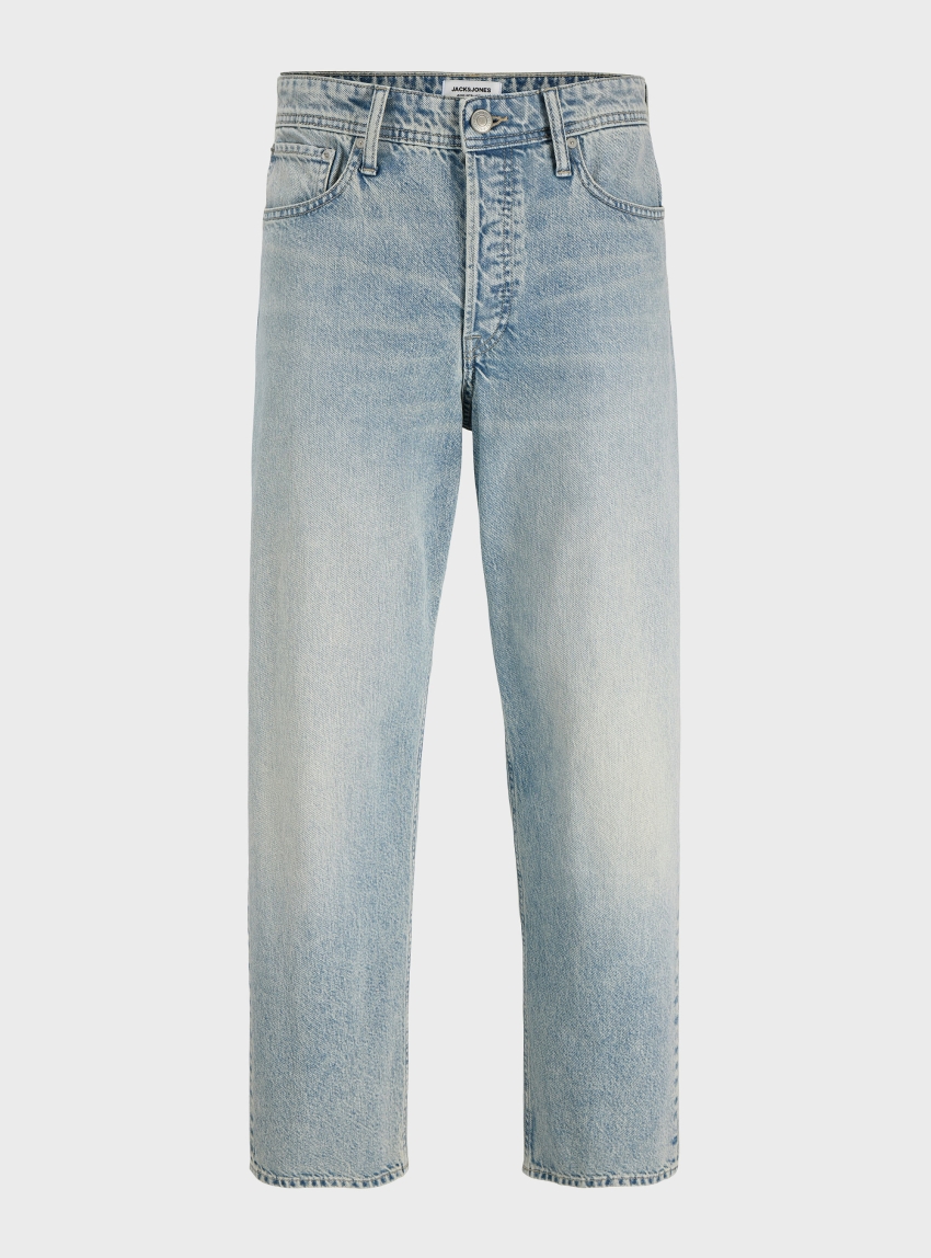 Jack & Jones Eddie Original Loose Fit Jeans - Light Aged Denim