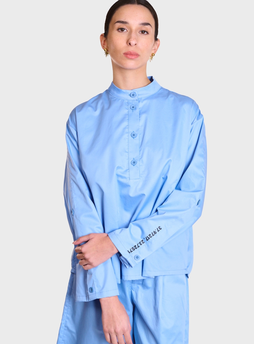 Atelier by Collectiva Noir Elan Top - Blue