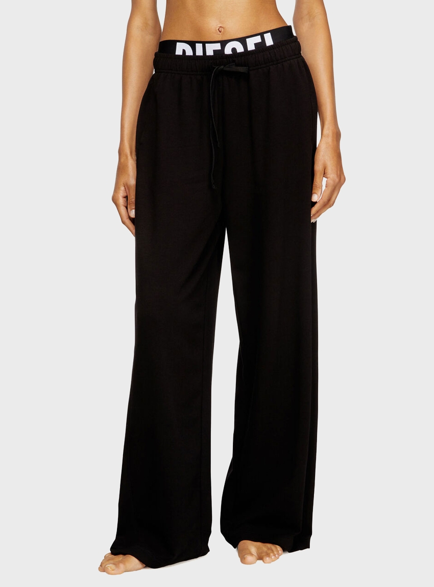 Diesel LESLIE-D-POP Sweat Pants - Black