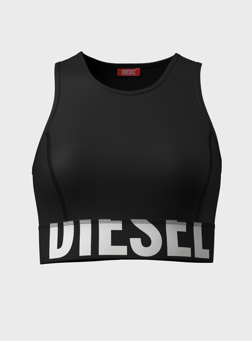 Diesel SIBILLA-D-POP TANK TOP - Black