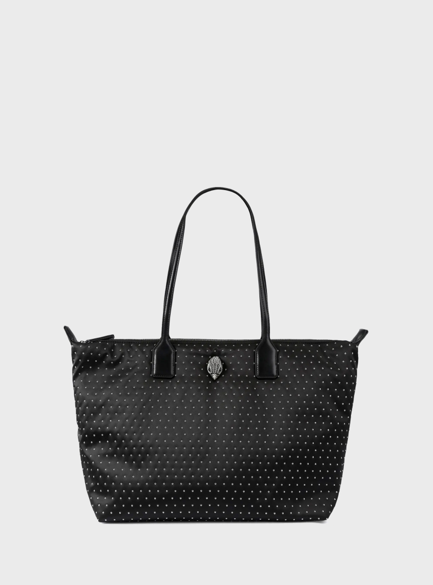 Kurt Geiger Recycled Studded Shopper Bag - Black