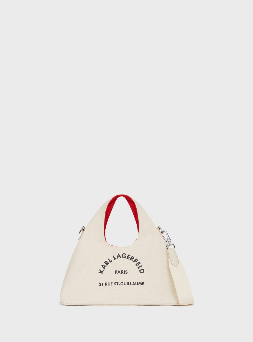 Karl Lagerfeld K/Rsg Sling Mini Hobo Bag - Natural
