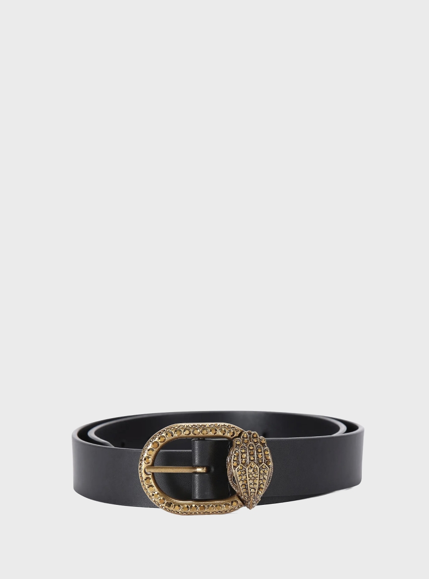 Kurt Geiger Mayfair 30 Belt - Black & White