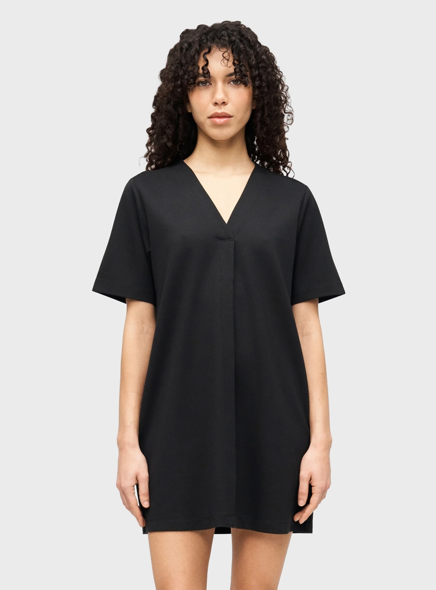 Calvin Klein PUNTO MILANO MINI DRESS - Black
