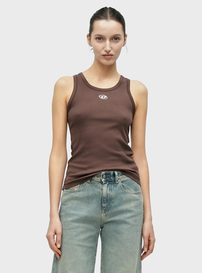 Diesel T-Anki-Od Tank Top - Brown