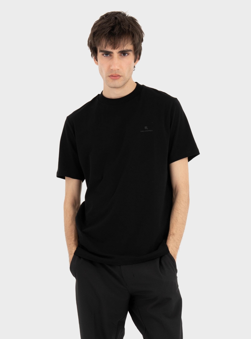 Karl Lagerfeld Regular Fit T-Shirt - Black